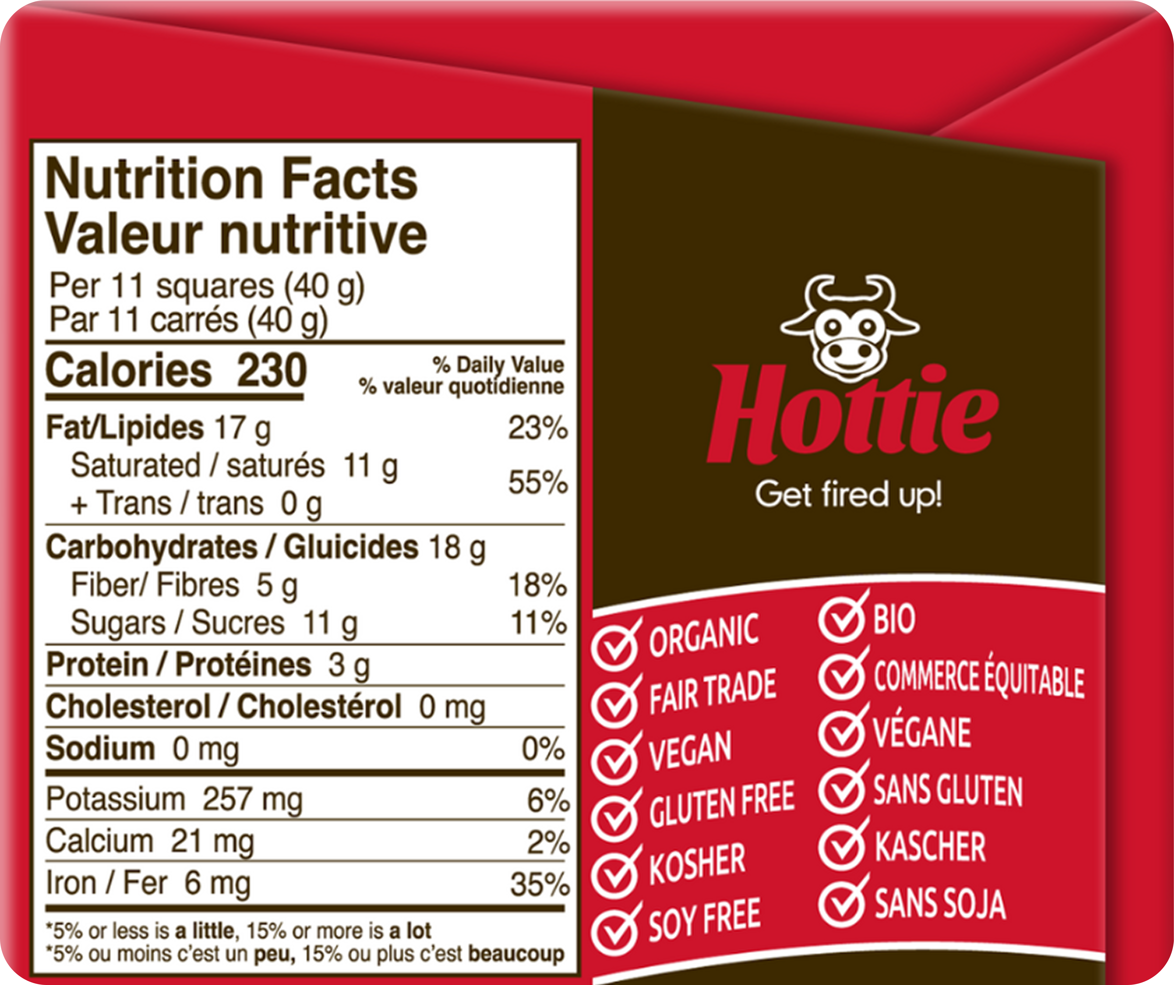 Zazubean Organic Hottie Chocolate