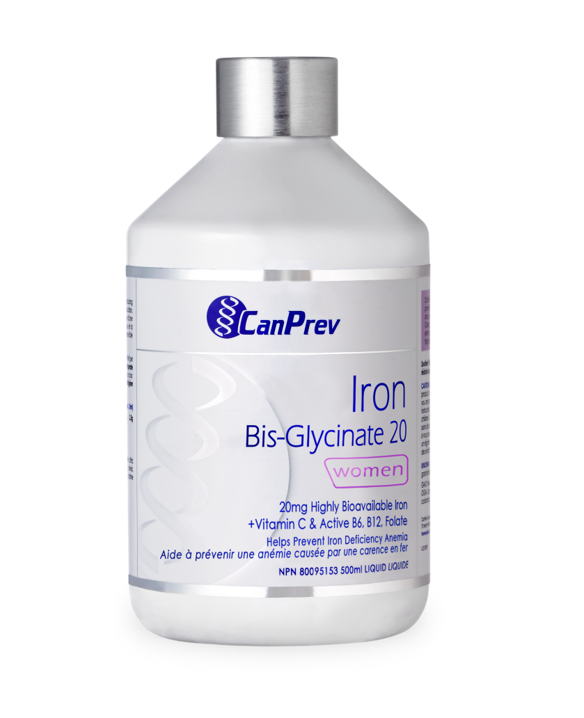 Canprev Iron Bis-Glycinate 20 Women