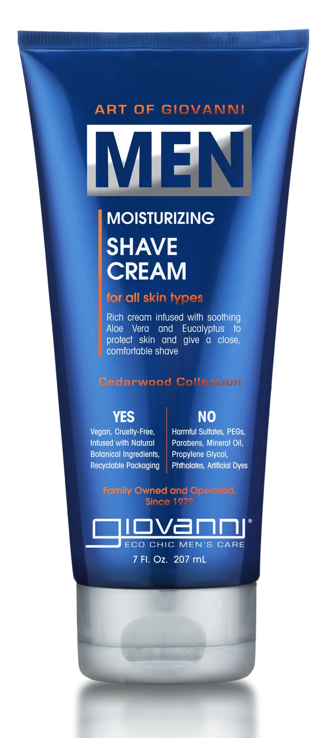 Giovanni Cosmetics Men's Moisturizing Shave Cream