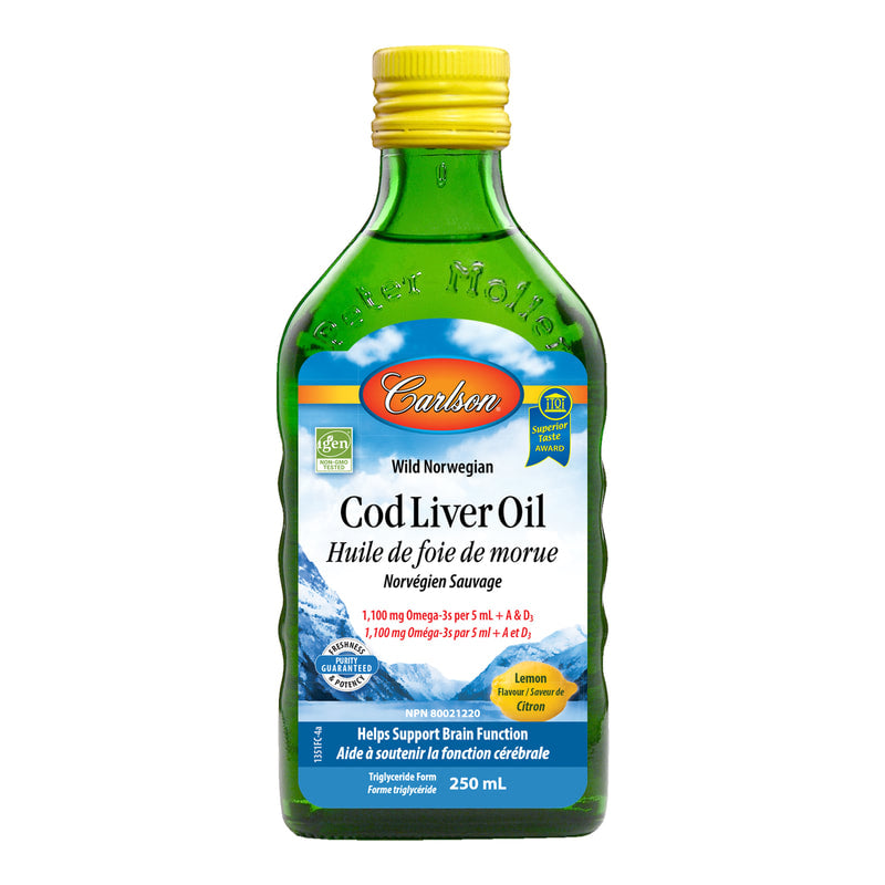Carlson Lemon Cod Liver Oil