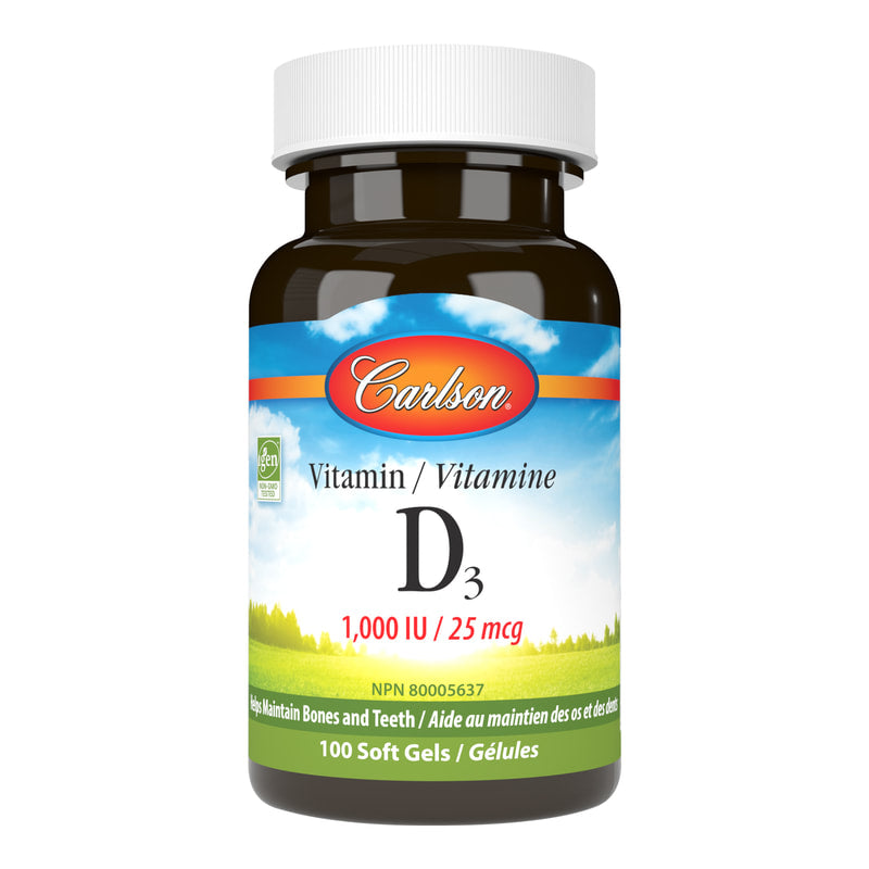Carlson Vitamin D3 - 1000IU
