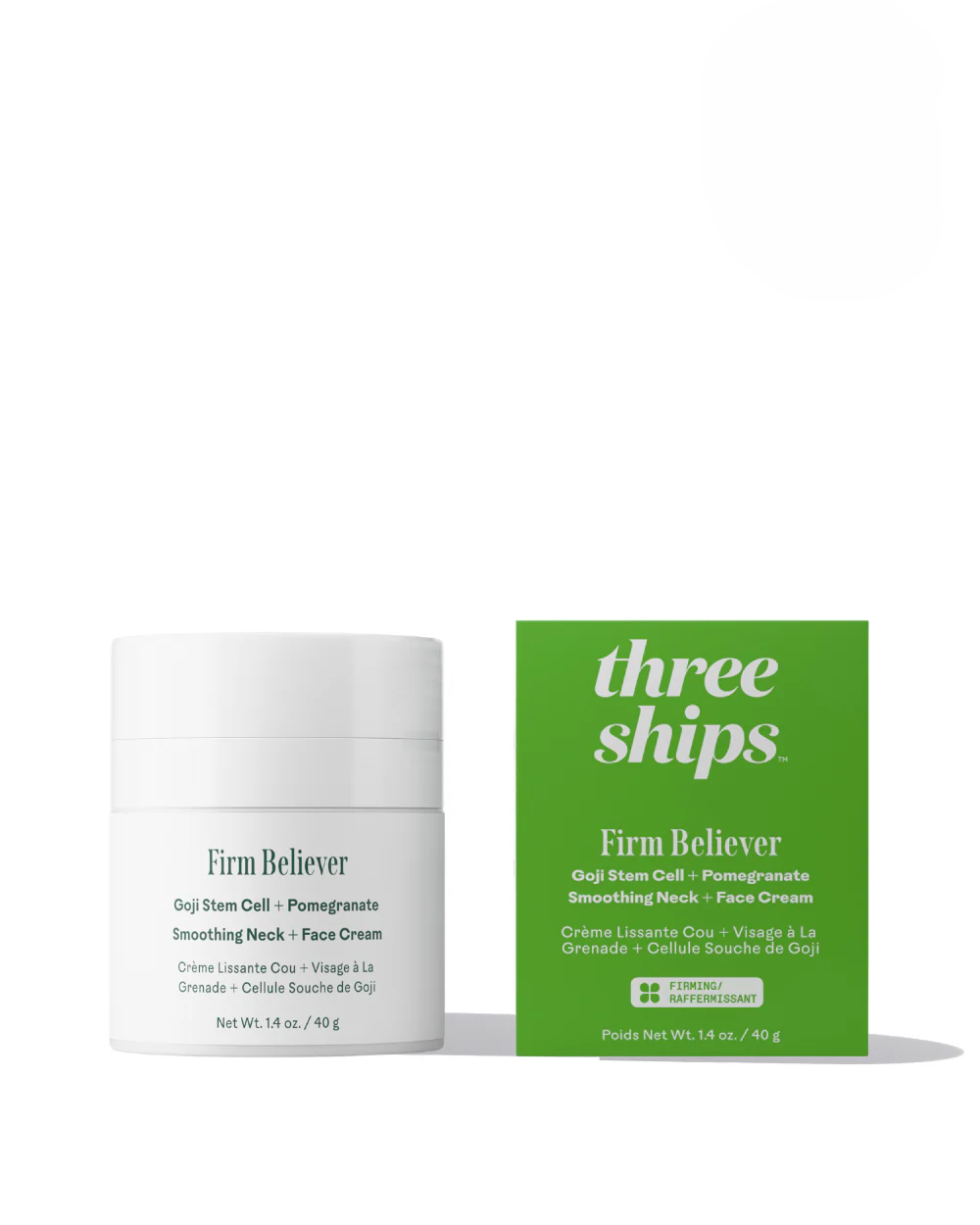 Three Ships Firm Believer - Smoothing Neck & Face Cream