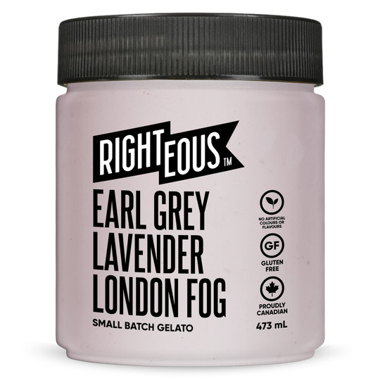 Righteous Lavender London Fog Gelato