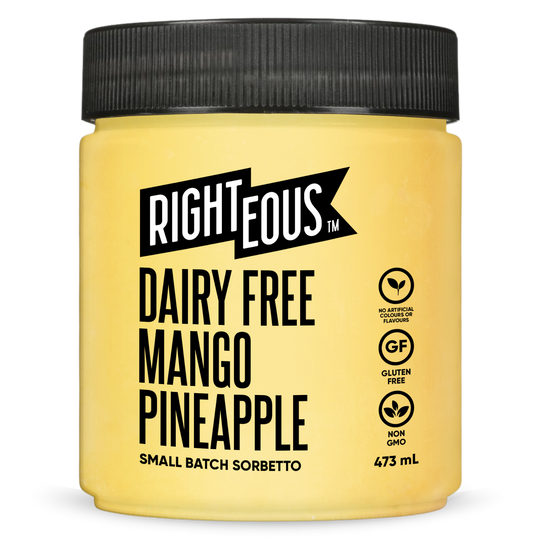 Righteous Mango Pineapple Sorbet