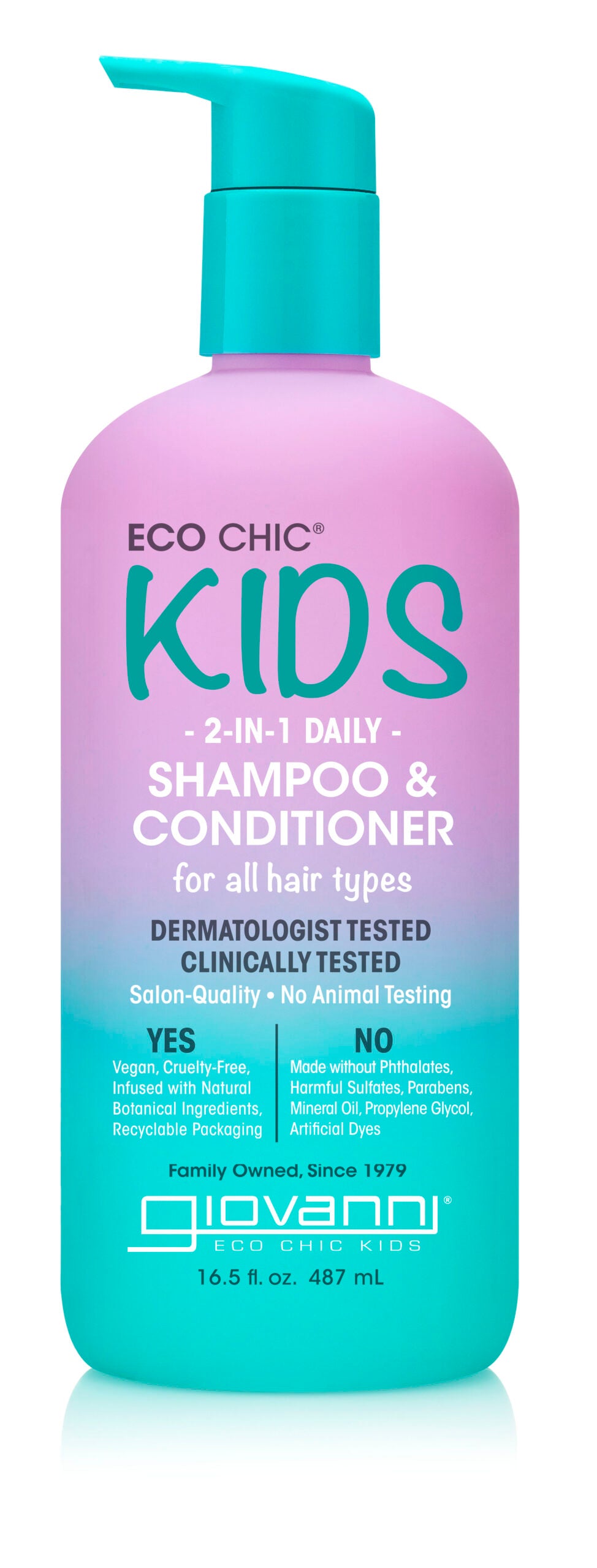 Giovanni Cosmetics Kids 2-in-1 Daily Shampoo & Conditioner