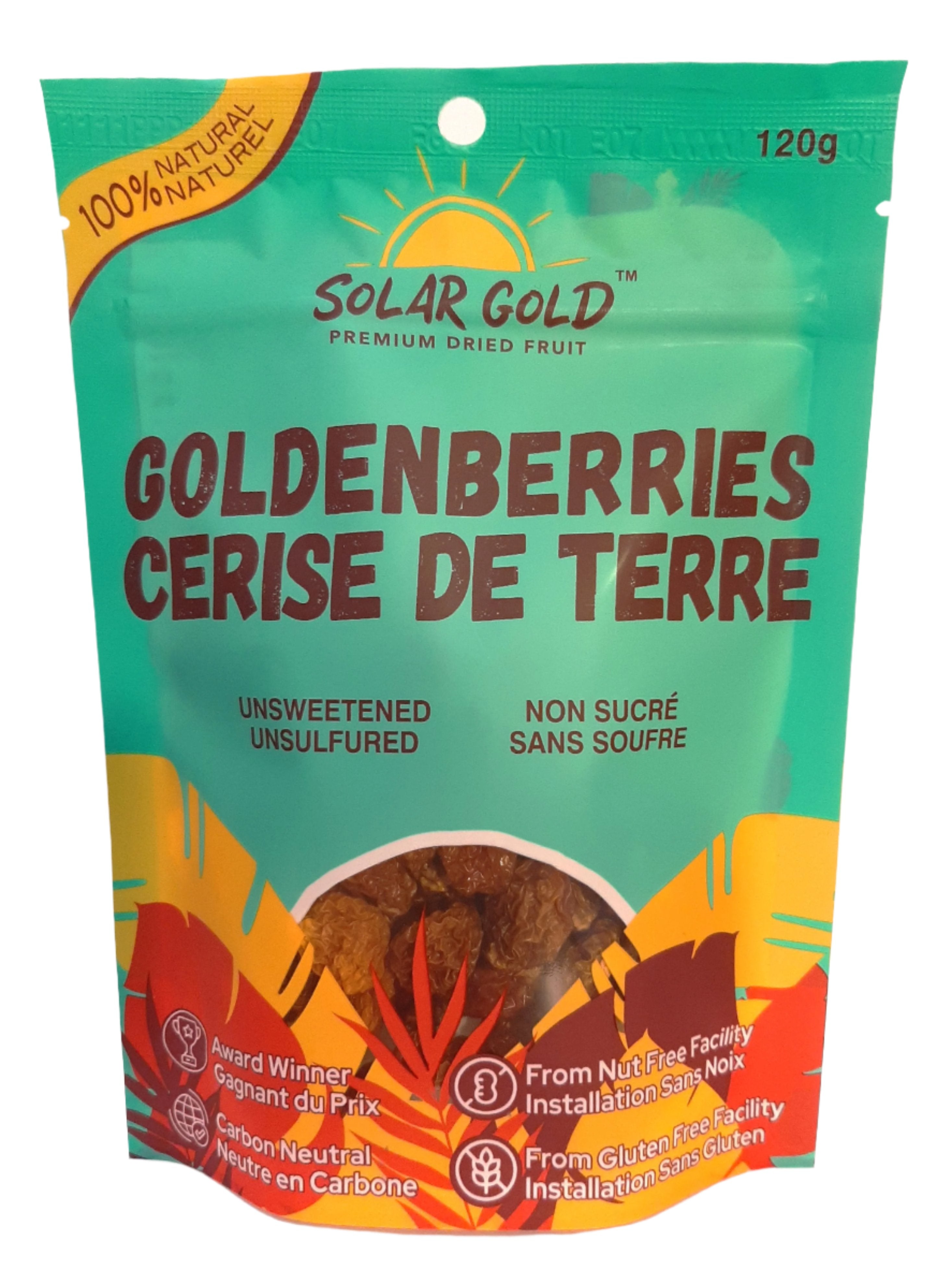 Solar Gold Dried Golden Berries