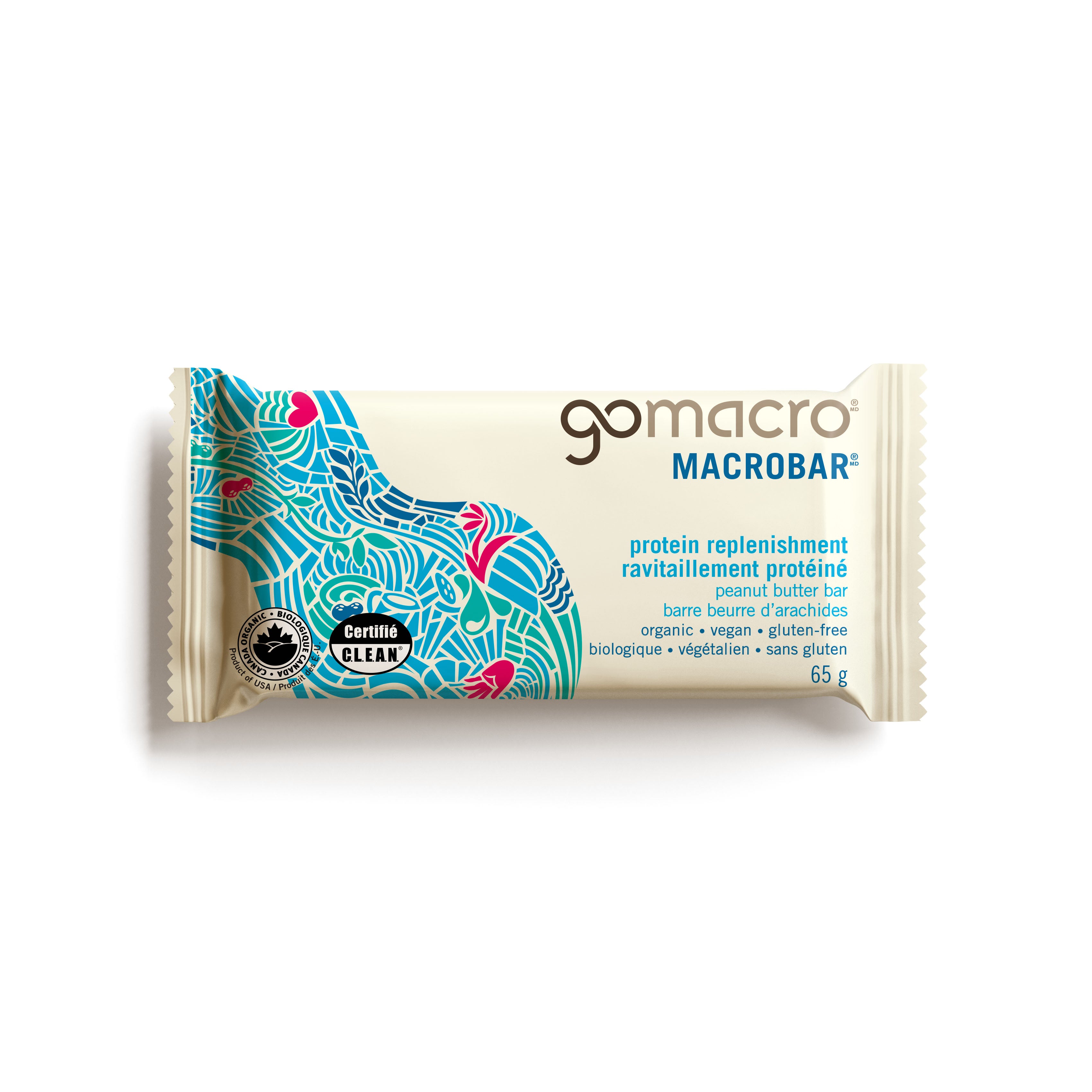GoMacro Protein Replenishment Peanut Butter Bar