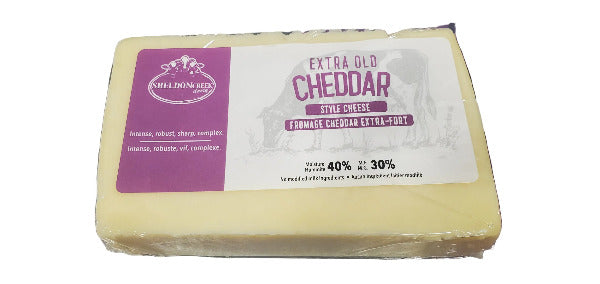 Extra Old 30% M.F. White Cheddar Cheese