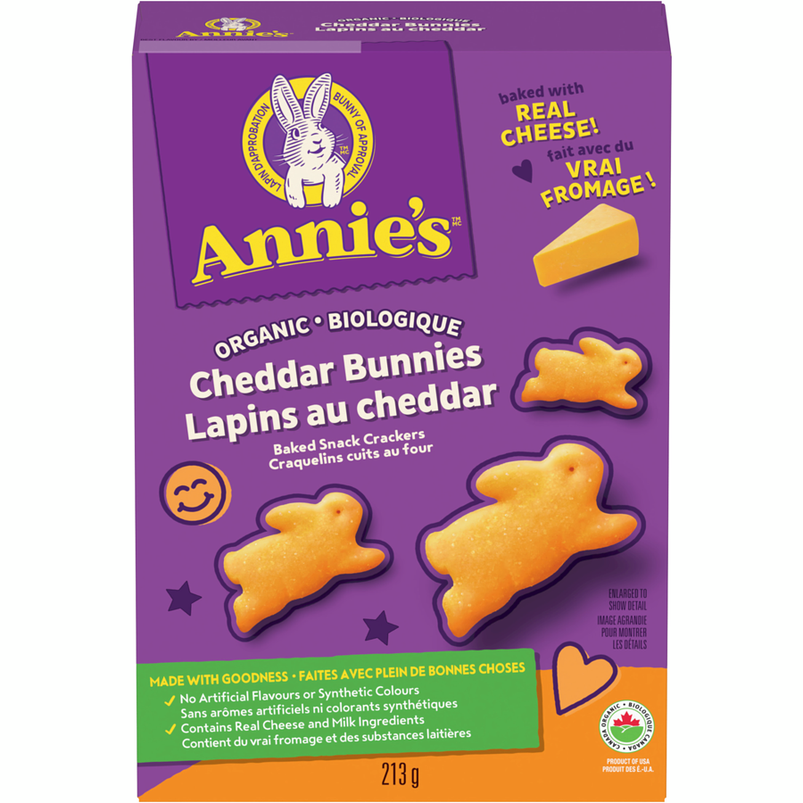 Annie's Homegrown Cheddar Bunnies