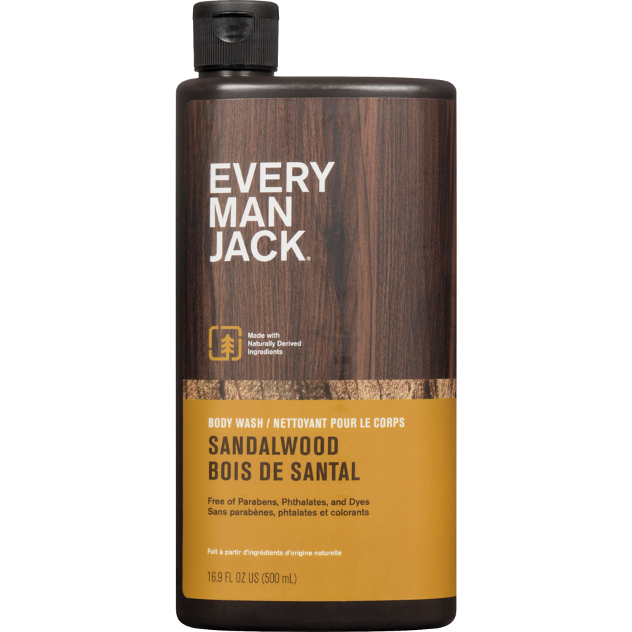 Every Man Jack Sandalwood Body Wash