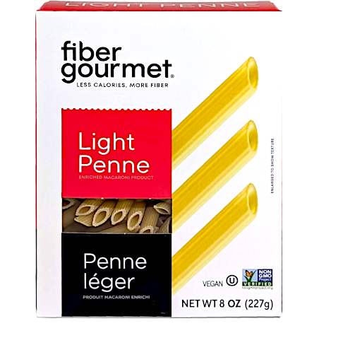 Fiber Gourmet Light Penne Enriched Pasta