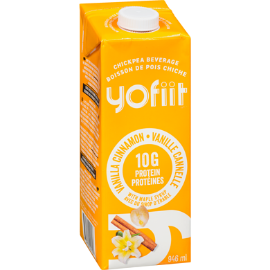 Yofiit Unsweetened Cinnamon Vanilla Chickpea