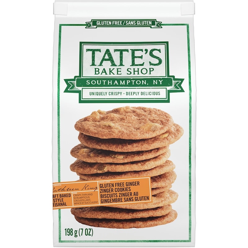 Tate's Bakeshop G/F Ginger Zinger Cookies