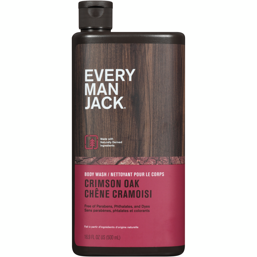 Every Man Jack Crimson Oak Body Wash