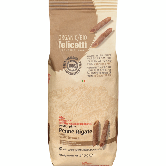Felicetti Organic Spelt Penne Rigate