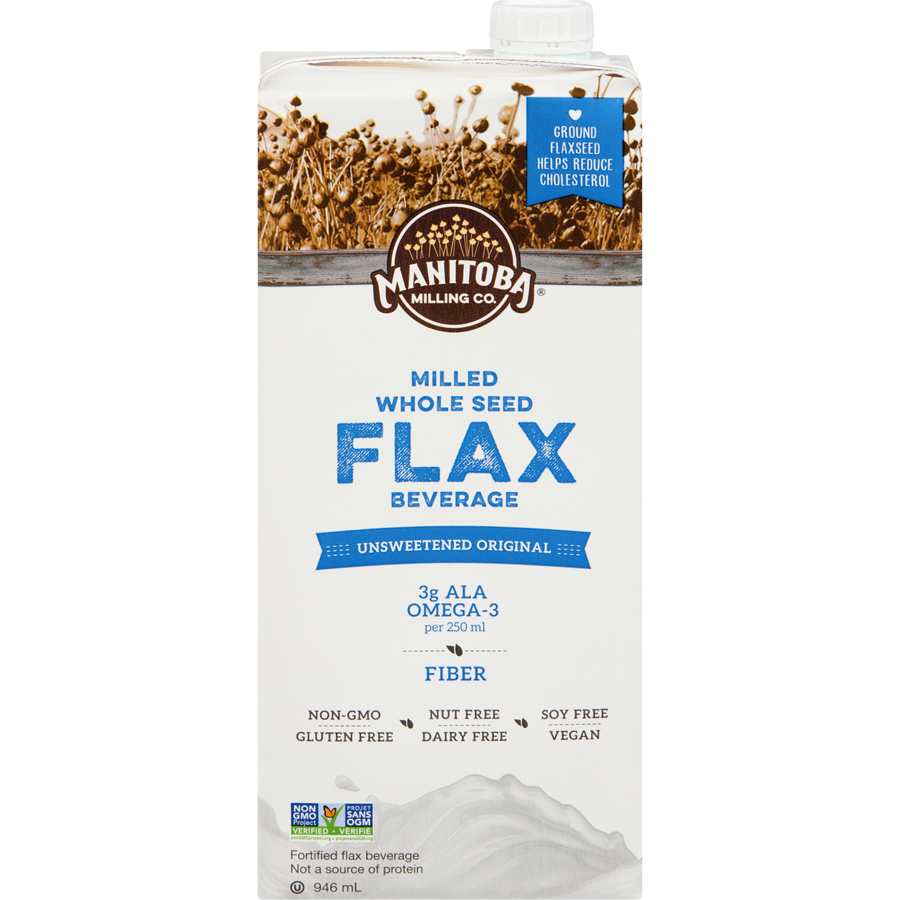 Manitoba Milling Co. Original Unsweetened Flax Beverage