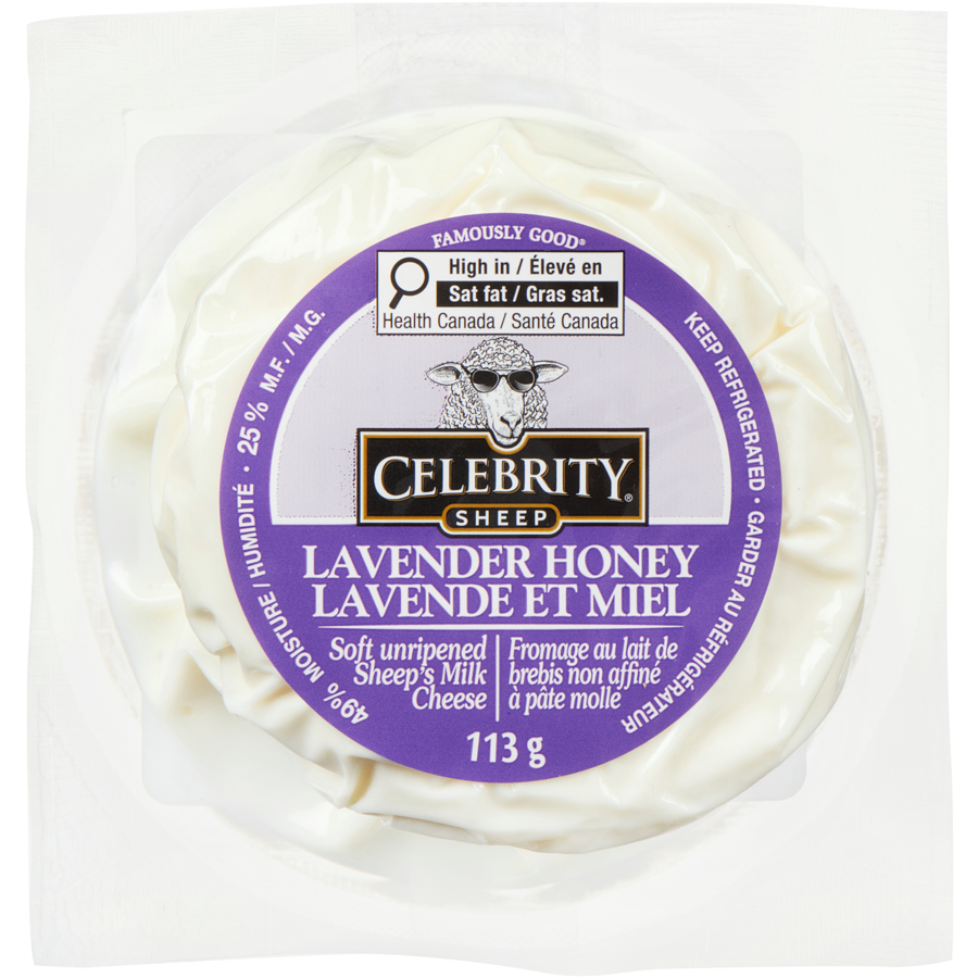 Lavender Honey Sheep Milk Cheese