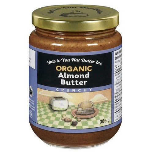 Nuts To You Organic Crunchy Almond Butter