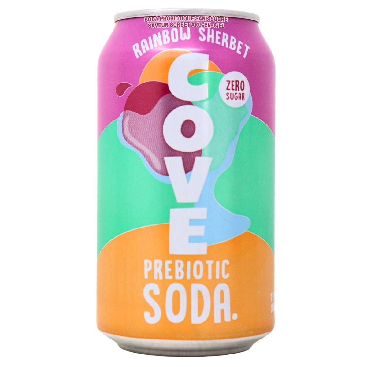 Rainbow Sherbet Probiotic Soda