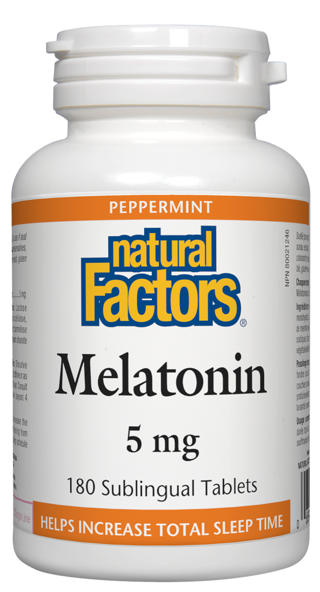 Natural Factors Melatonin 5mg