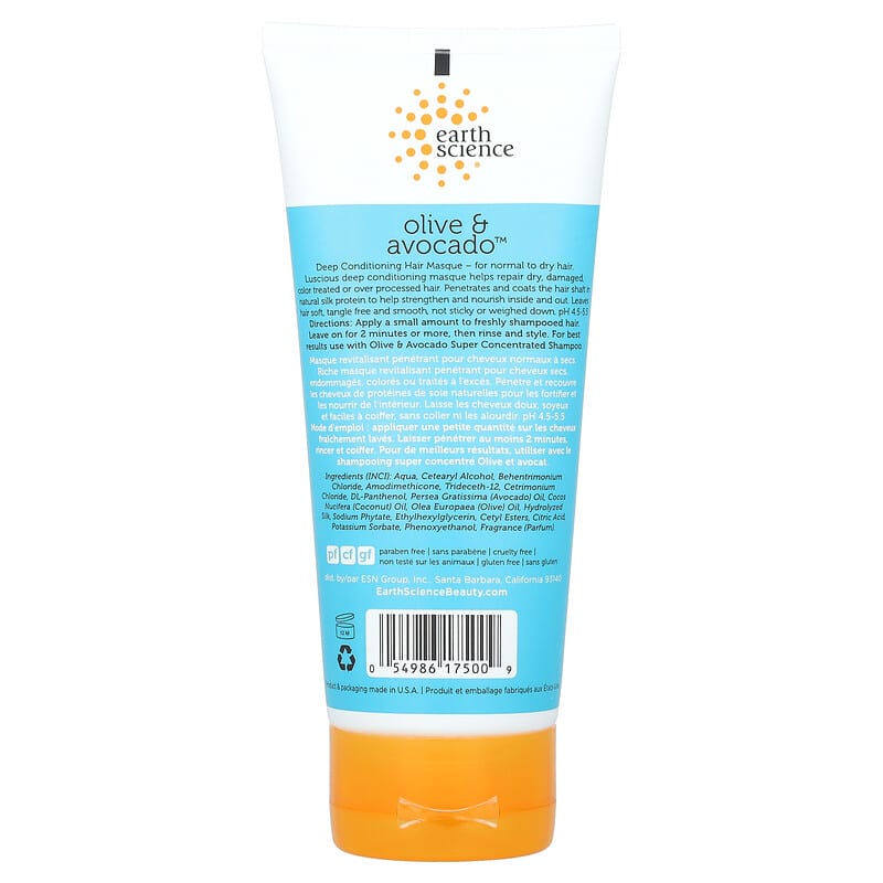 Earth Science Deep Conditioning Hair Masque