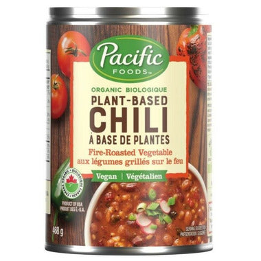 Pacific Organic Fire-Roasted Vegetable Plant-Based Chili