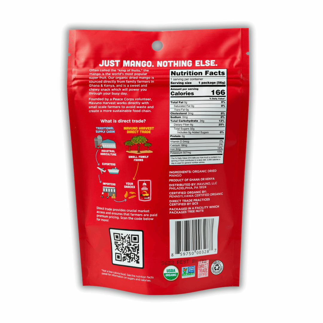 Mavuno Harvest Organic Dried Mango