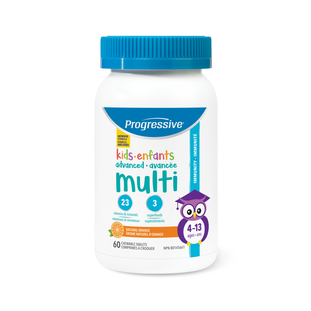 Progressive Natural Orange Kids Advanced Multi