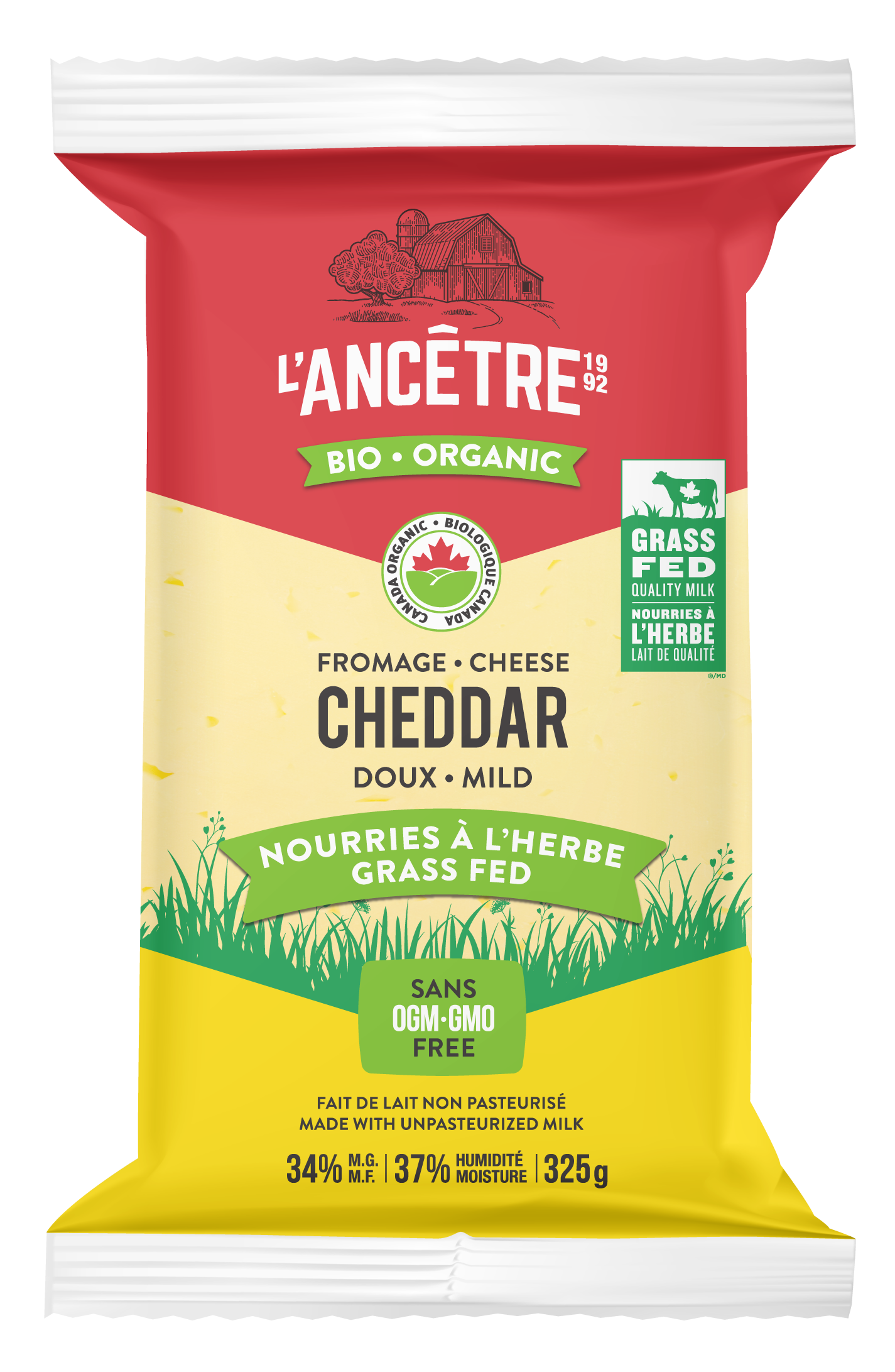 L'Ancetre Organic Mild Cheddar