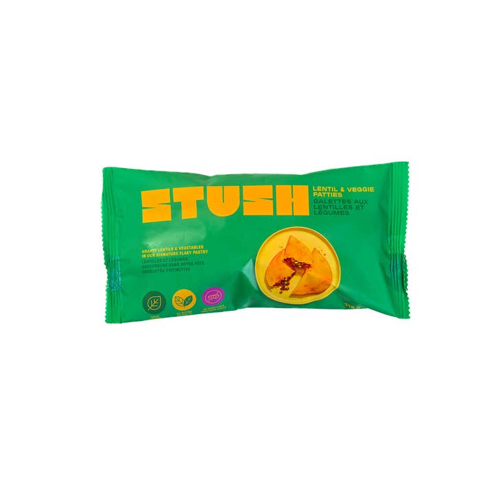 Stush Patties Lentils & Veggie Patties