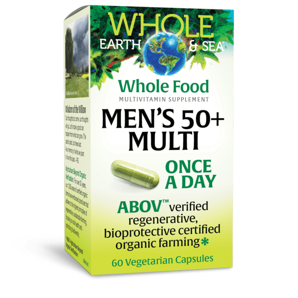 Whole Earth & Sea Whole Food Men's 50+ Multi Daily