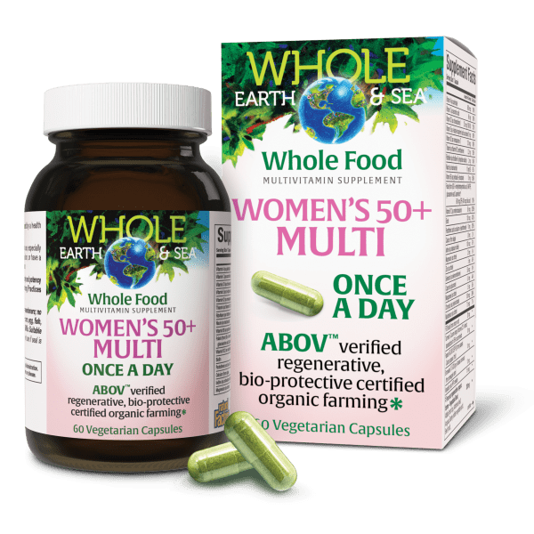 Whole Earth & Sea Whole Food Women's 50+ Multi Daily
