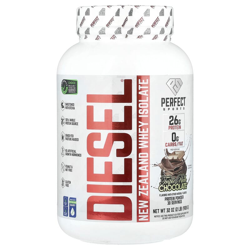 Triple Rich Chocolate Diesel New Zealand Whey Protein Isolate