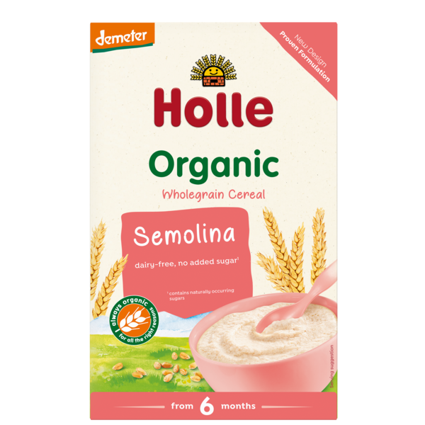 Holle Organic Semolina Porridge