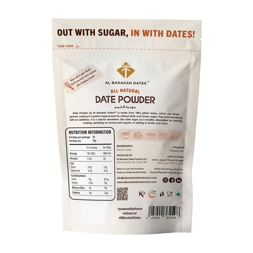 All Natural Date Powder