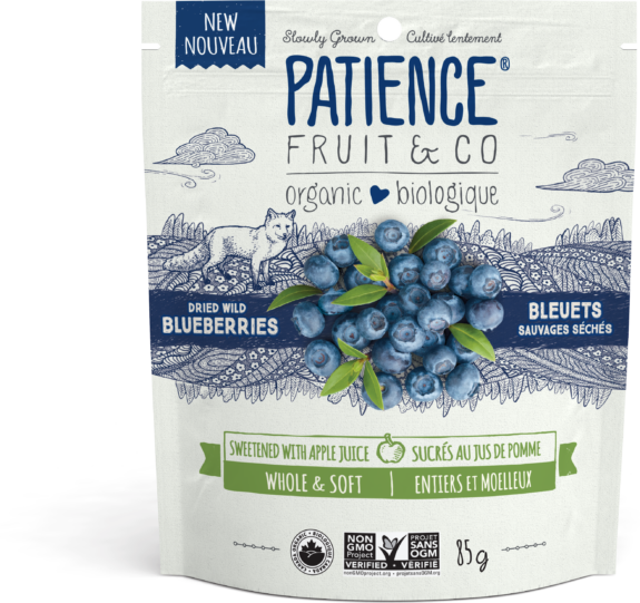 Organic Dried Blueberries With Juice