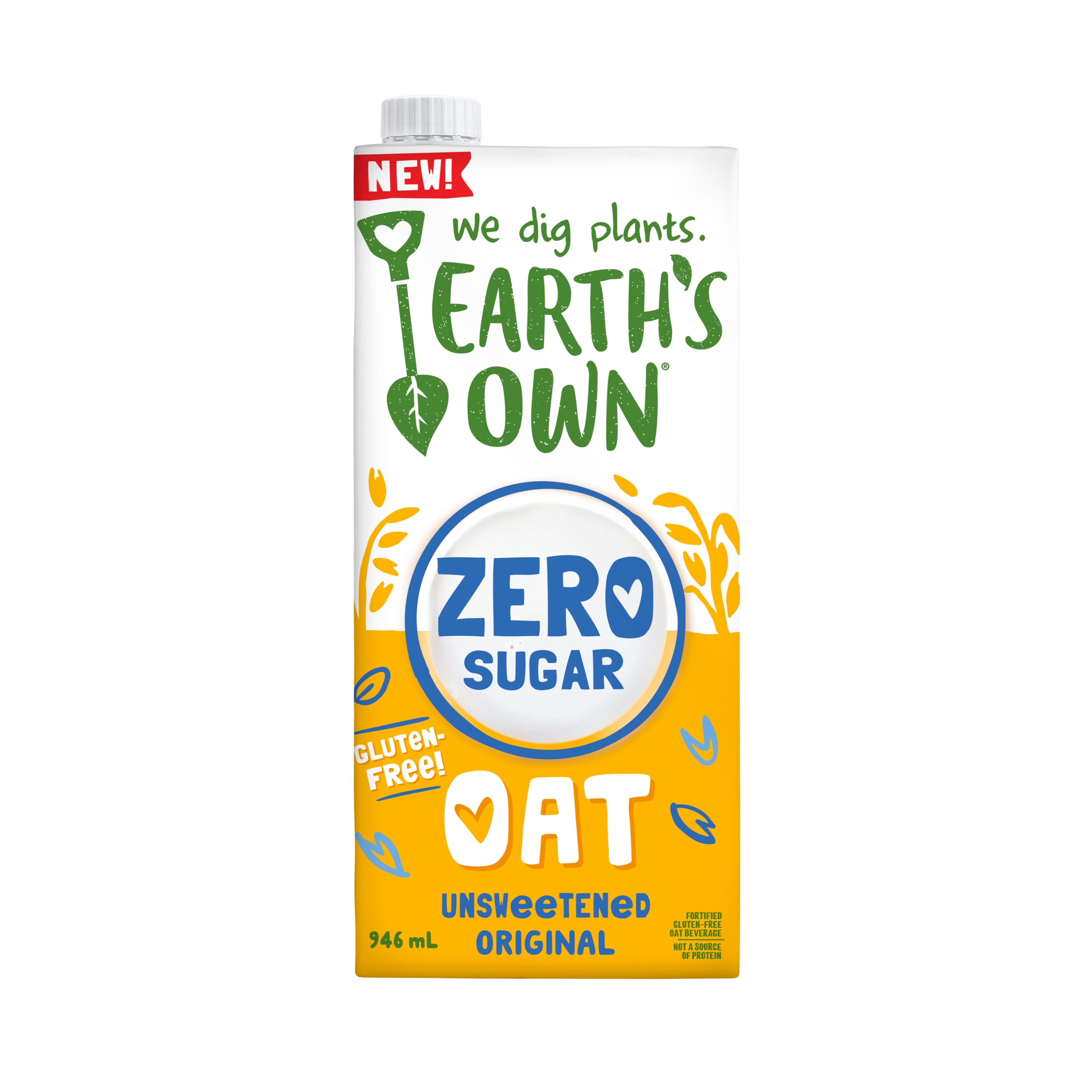 Earth's Own Zero Sugar Unsweetened Original Oat