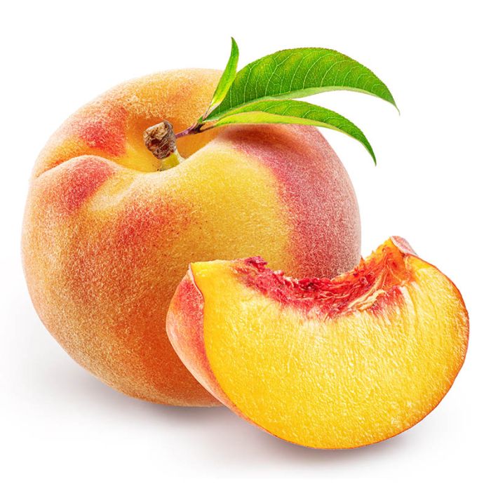 Produce Organic Yellow Peach Clamshell