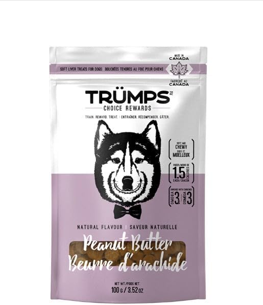 Trumps Natural Peanut Butter Treats for Dogs