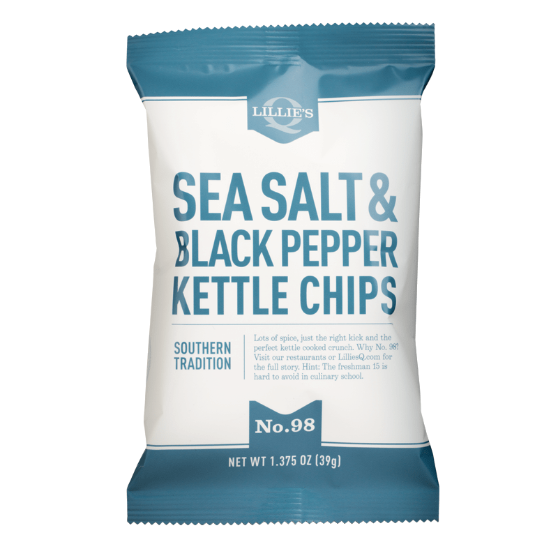 Lillie's Sea Salt & Black Pepper Kettle Chips