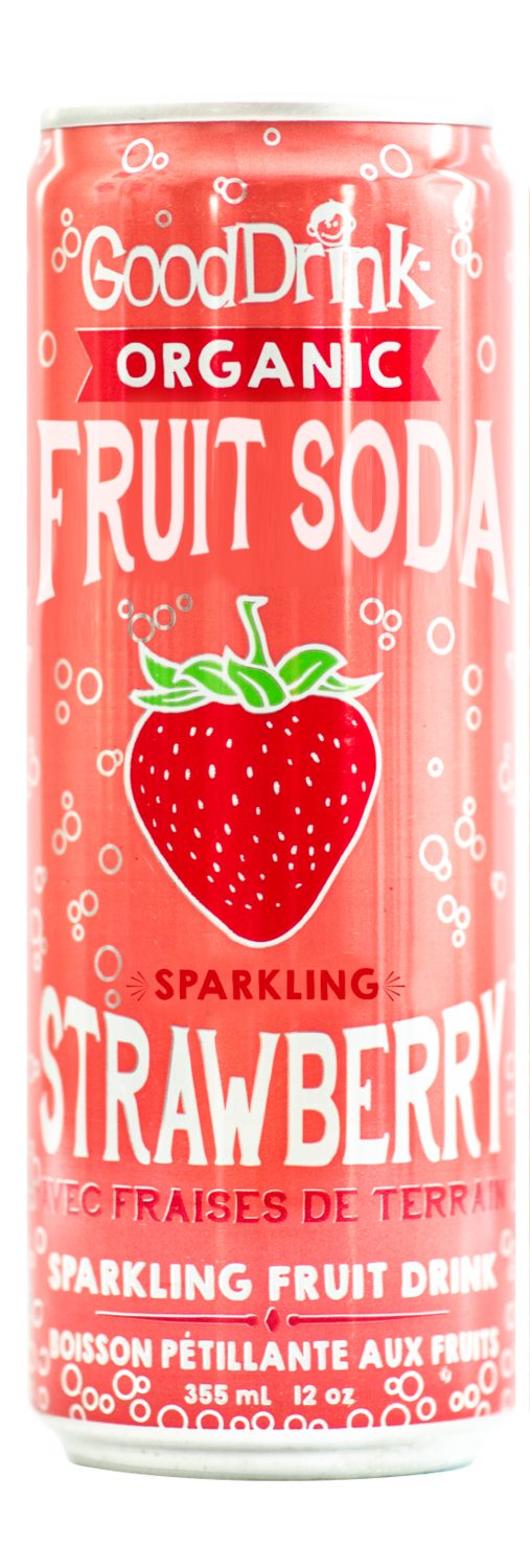 Organic Strawberry Spritzer