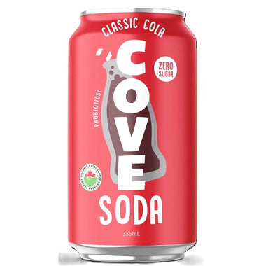 Cove Kombucha Classic Cola Probiotic Soda