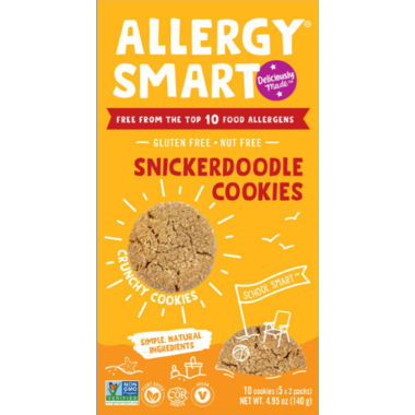 Allergy Smart Snickerdoodle Cookies