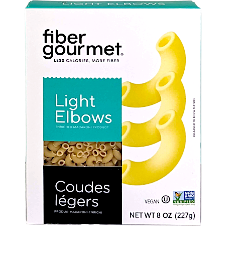 Fiber Gourmet Light Elbows Enriched Pasta