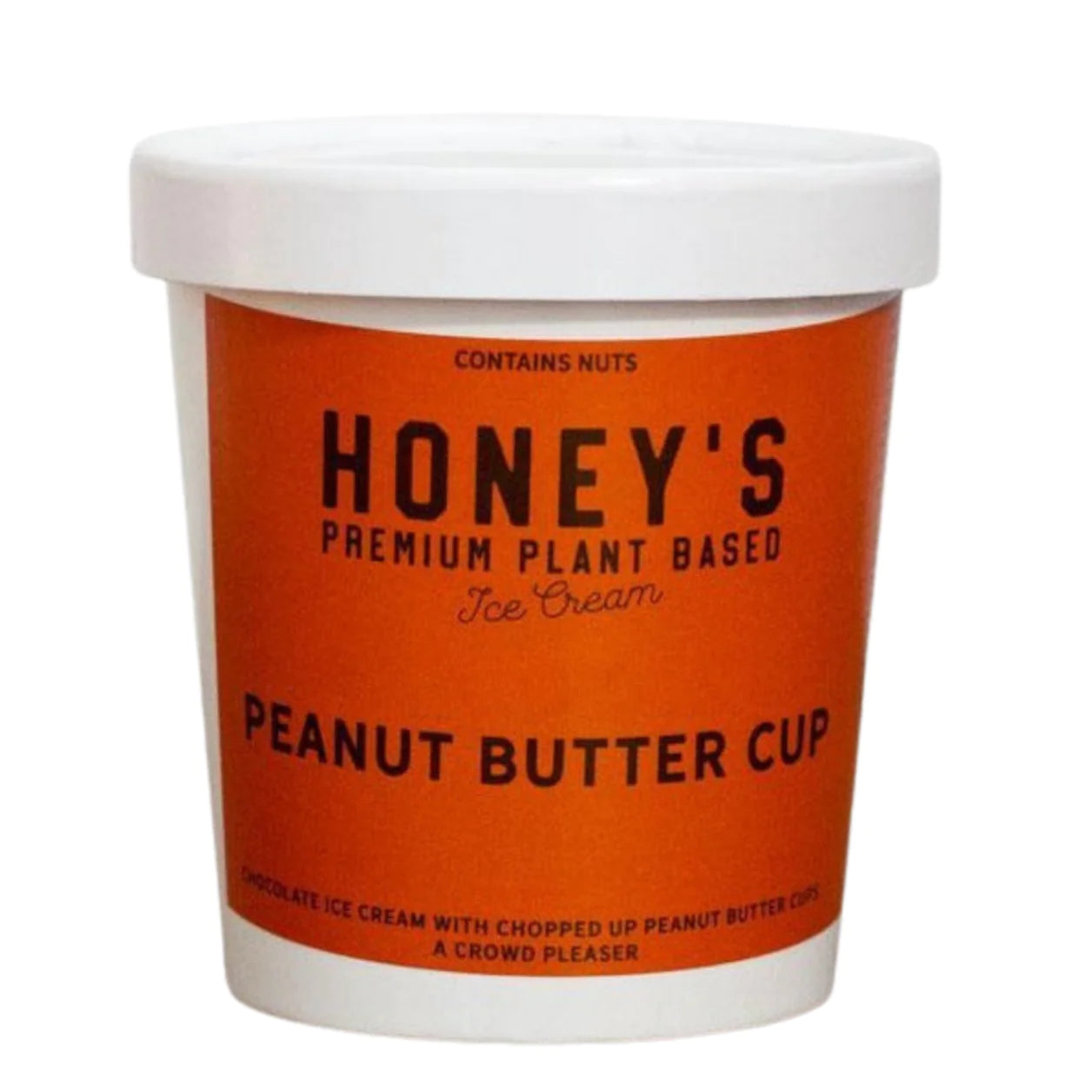Honey's Premium Plant Based Peanut Butter Cup Ice Cream