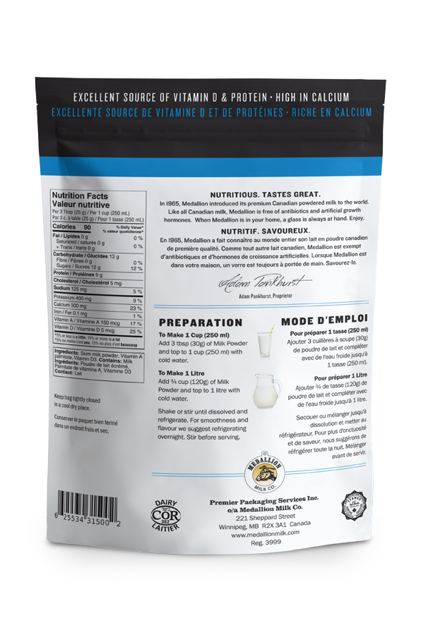 Canadian Skim Milk Powder