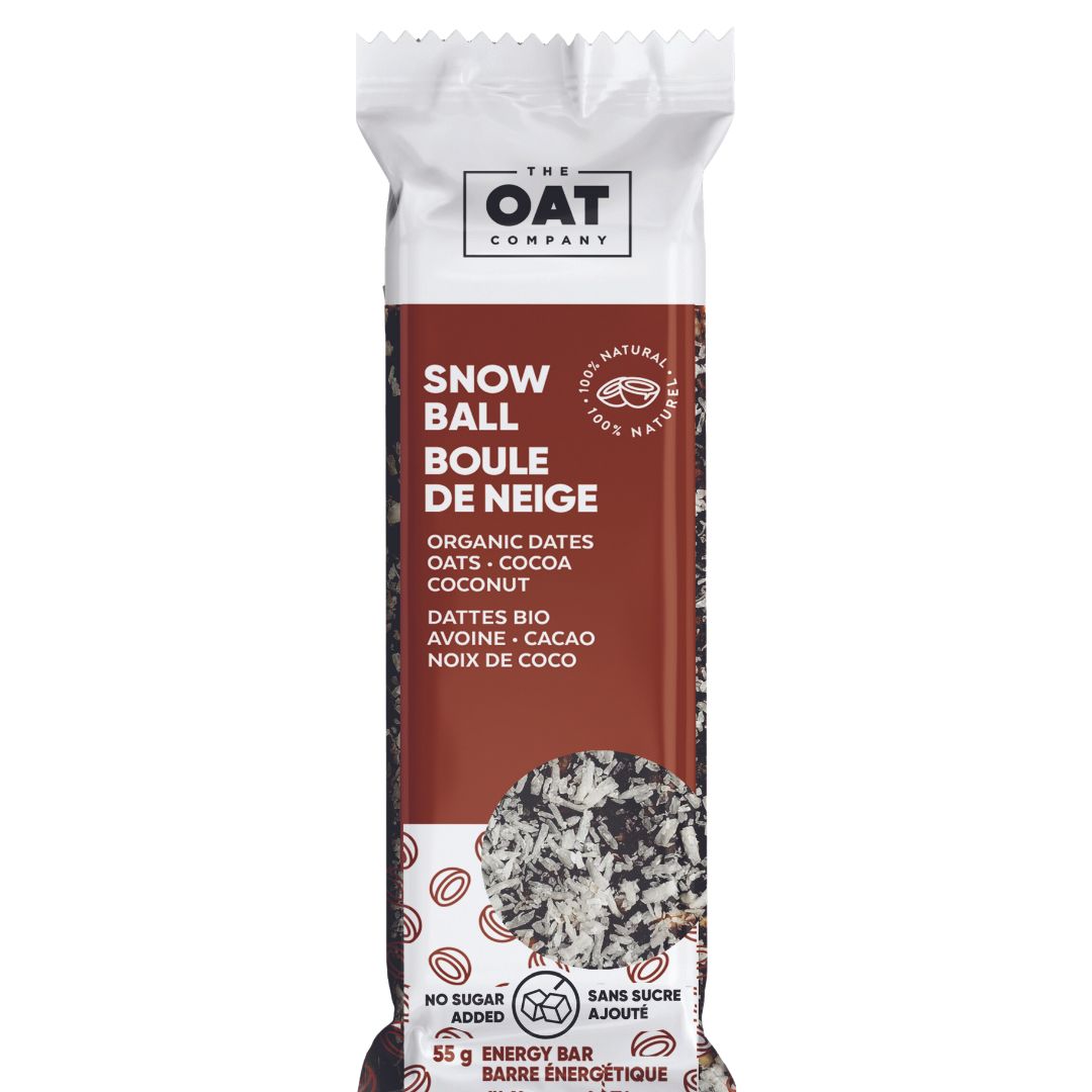 The Oat Company Snowball Energy Bar