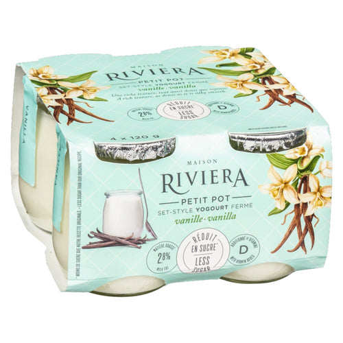 Riviera 2.8% Vanilla Yogurt
