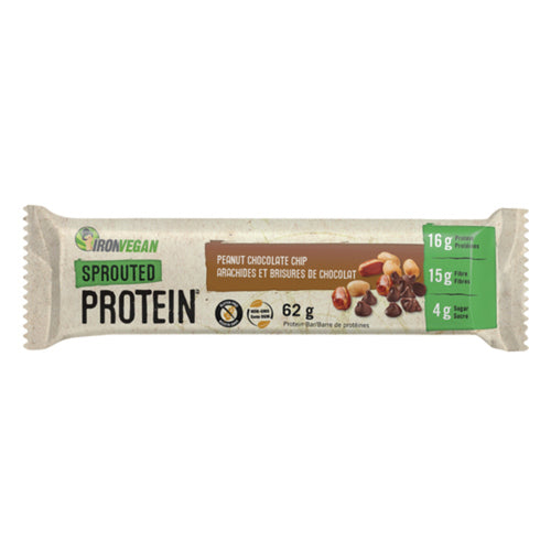 Iron Vegan Peanut Chocolate Chip Bar