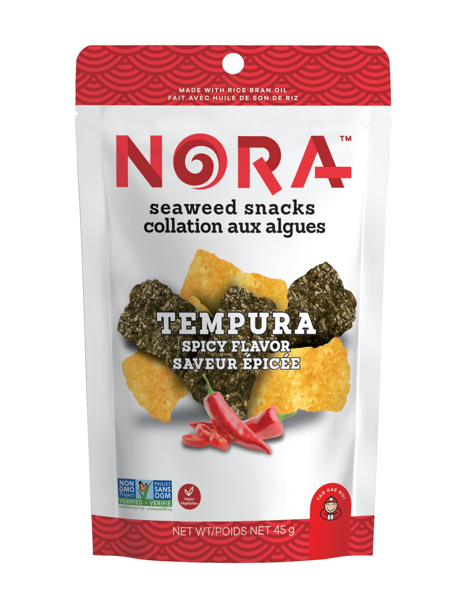 Spicy Tempura Seaweed Snacks